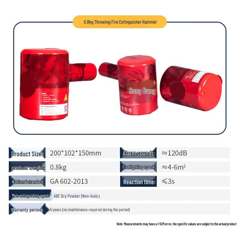 Rongbang Automatische Trockenpulver-Feuerlöscherball