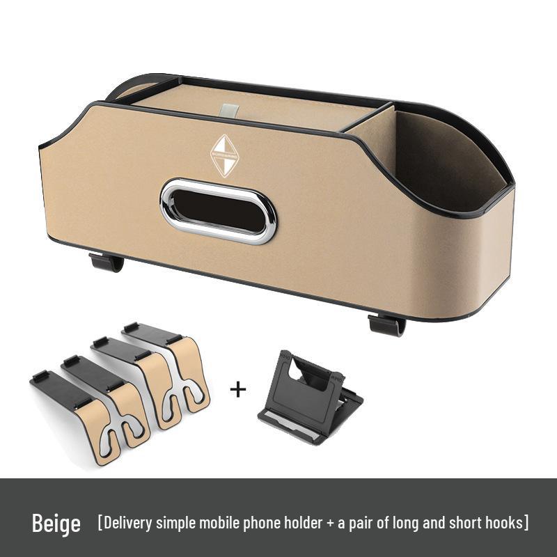 Luxgen Car Seat Back Hanging Organizer - Multifunctional Storage Box