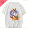 Fashionable Cotton T Shirt Adventure Time Cartoon Printing Shirt for Men Summer Street Wear New Trend Casual Unisex Clothes Tops