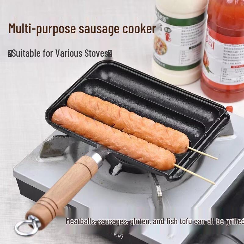 SMVP Cast Iron Electric Sausage & Steak Griller