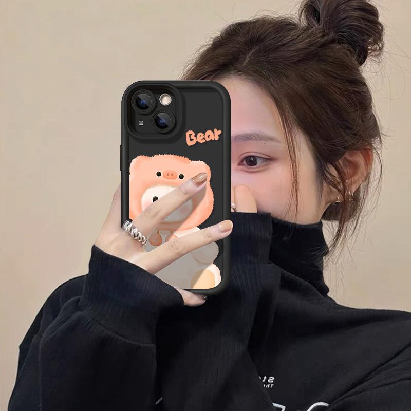 Telefonveske for iPhone 11 13 12 14 15 16 Pro Max 7 8 Plus XR XS Max Samsung A55 S24 S23 A02S Redmi 9 13C 9A 10 A3 OPPO A15S A16 A17 A18 A38 A53 A54 A31