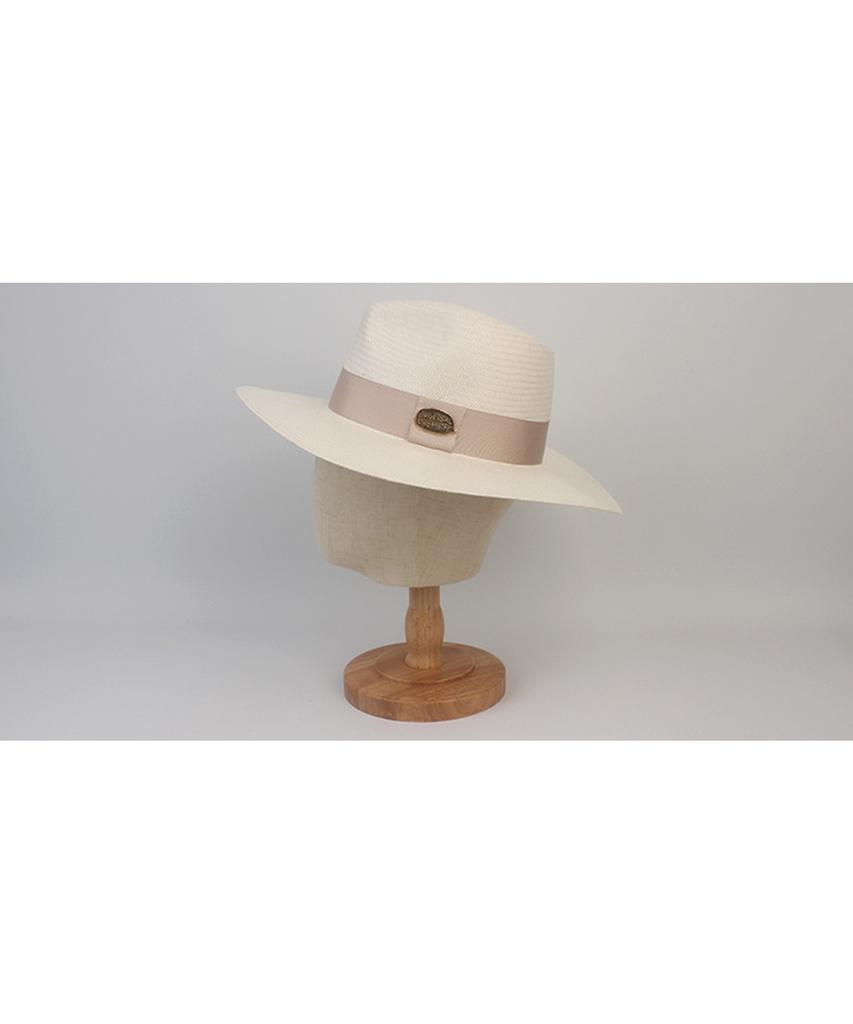 Yunibeosyeolkemiseuteuli Summer Ivory Line White Long Fedora
