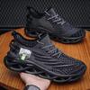 Leading The Trend Men's Running Sports Shoes Breathable Mesh Walking Shoes for Summer Comfortable All Day Outdoor Exercise Shoes