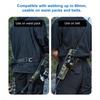 Camouflage Fishing Rod Holder PVC Rod Sheath Holder Durable Waist Rod Carrier  Freshwater Fishing