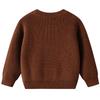 Autumn and Winter Hand-embroidered Love Baby Infant Base Knitted Sweater Birthday DIY Cotton Children's Sweater