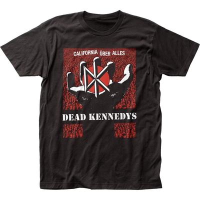 Dead Kennedys California Uber Alles Hand Herren T-Shirt Musik Klassische Band Schwarz