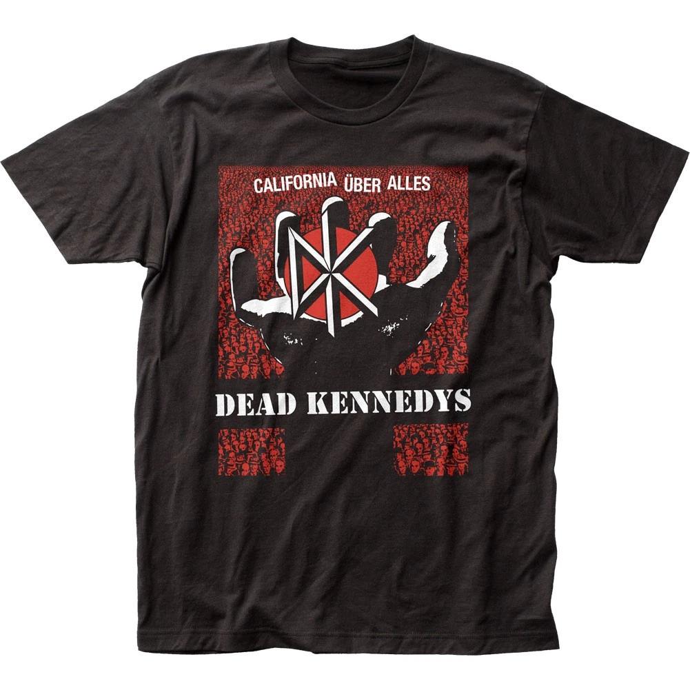 Dead Kennedys California Uber Alles Hand Mens T Shirt Music Classic Band Black 2XL