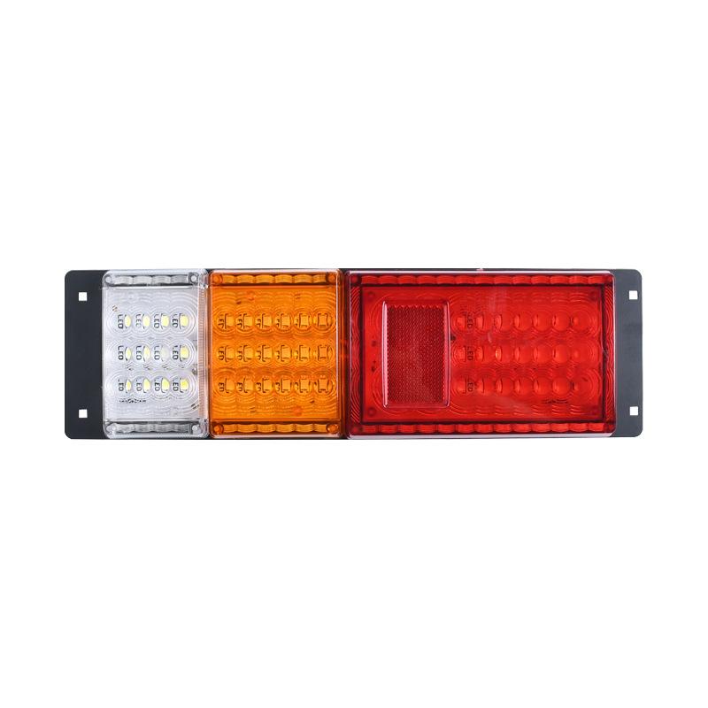 Car Lights Truck Tail Lights 12VLED Truck Iron Plate Tail Lights Car Lights Assembly