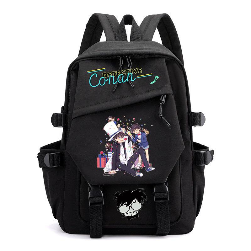 Anime Conan schoolbag children's backpack primary school bag male and female junior high school students college students campus backpack