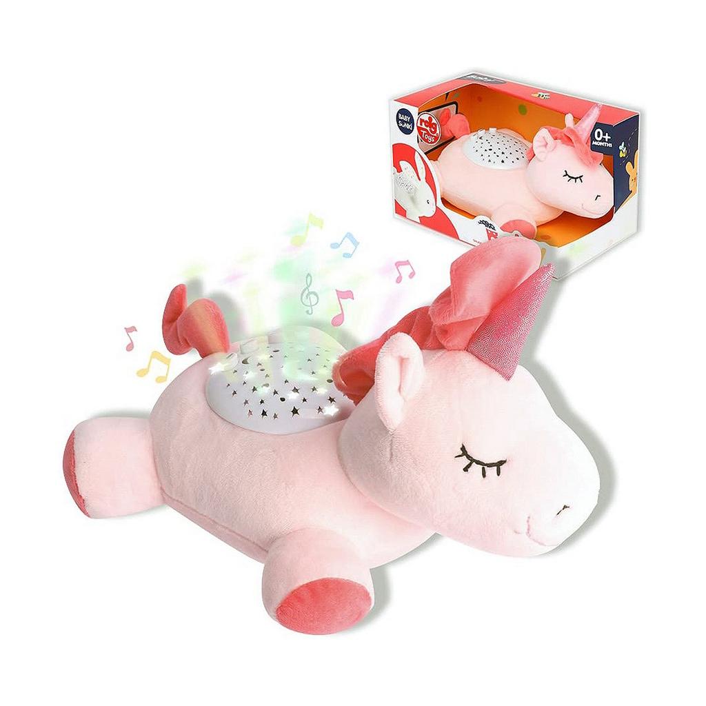 Jucărie de pluș muzicală Reig Unicorn 25 cm