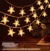 LED Solar String Lights: Outdoor Camping & Courtyard Tent Decor with Colored Bulb