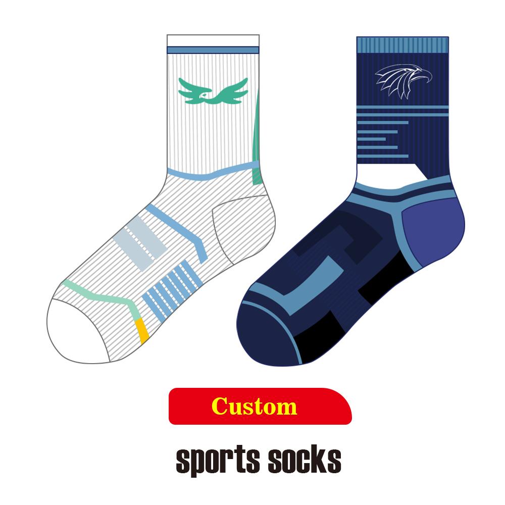 REMOULD Custom Made Cotton Crew Grip Socks Unisex Thick Professional Basketball Sports Socks Custom logo unisex