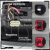 Smoked Black Taillights for Jeep Wrangler JL – Brake, Reverse, and Modification Lights