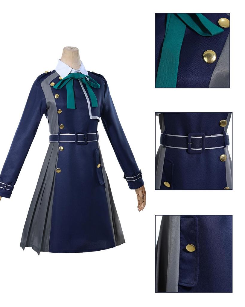 Takina Inoue Cosplay Licorice Perfect for Cultural and Stage Inoue Size High-quality Costume, Recoil, Events, Festivals, Performances. (Takina