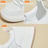 2025 Autumn White Shoes New Korean Version Ins Female Students Platform Heightening Sports Board Shoes Casual Street Shooting H6518