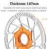 160mm 140mm Centerlock Brake Disc Floating 160mm 140mm 6 Screws Disc Rotor Cooled Lightweigh for Mtb Road Mountain Bike