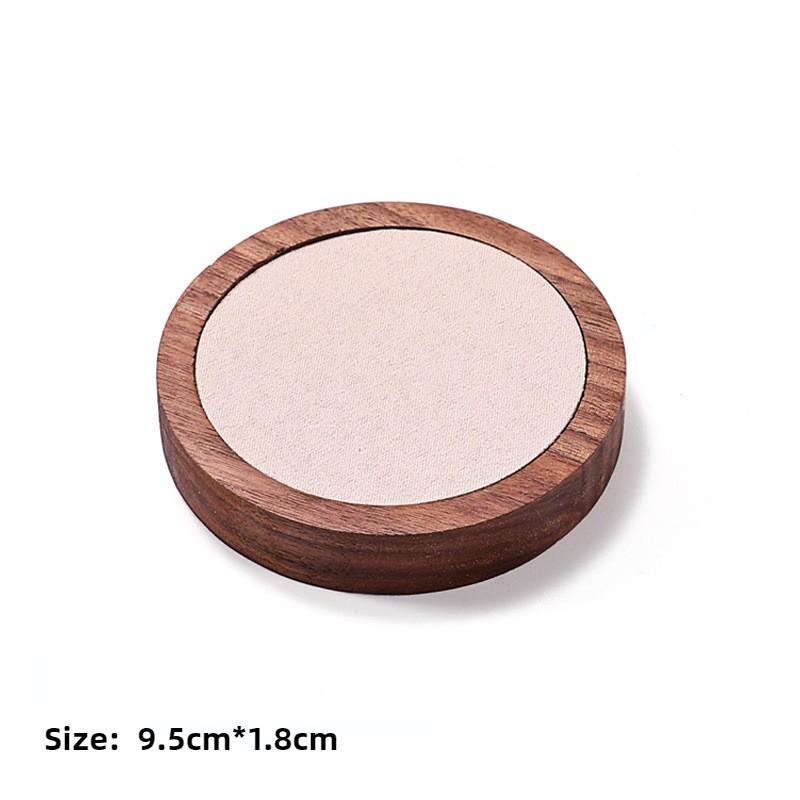 Wooden Jewelry Organizer Tray Rings Earrings Display Pallet Necklace Jewellery Showcase Pallet Large Capacity Rings Storage Tray