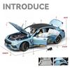 1:24 BMW M8 High Simulation Alloy Car Model Sound and Light Pull Back Die Cast Children's Toy Collectibles Birthday gift