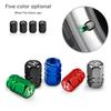 kymcz10 4Pcs Car Tire Valve Cover Aluminum Alloy Wheel Valve Caps For Honda Civic Accord Crosstour Spirior Odyssey Avancier UR-V Sienna
