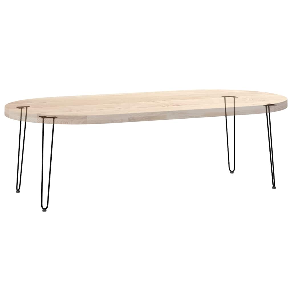 Vidaxl Nogi Do Stołu Hairpin, 4 Szt., Czarne, 72 Cm, Lita Stal