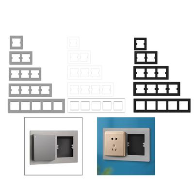 86 Type Switches Socket Wall Panel Decorative Frame Cover Switches Panel Hole Cover Switches Socket Panel Cover