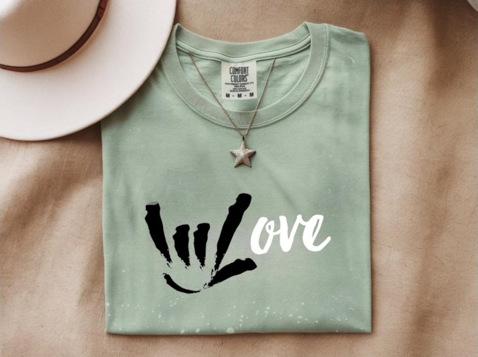 ASL Love Shirt, American Sign Language I Love You Hand Sign Shirt, Deaf Awareness Shirt, Sign Language Graphic Tee XL