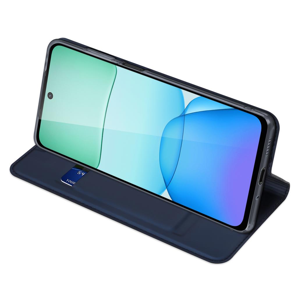 DUX DUCIS Skin Pro Series For Xiaomi Redmi 13 5G/13 4G/Note 13R 5G/Poco M6 4G Case Leather Phone Cover