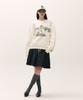 Seteo (W) Padded Balloon Cargo Skirt Black