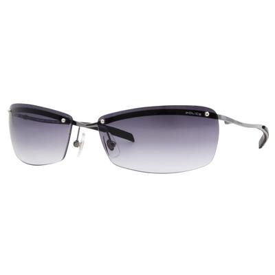 Brýle se speciálním pouzdrem Sluneční brýle Dioptrické brýle S8167J 568N 62 Titan VYROBENO V JAPONSKU Beckham model reedice Gunmetal Šedá poloviční [Police]