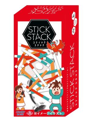 Hobby Base Stick Stack Board Game 15 Ages (STICK STACK) (2-8 Players, Minutes, 8+)