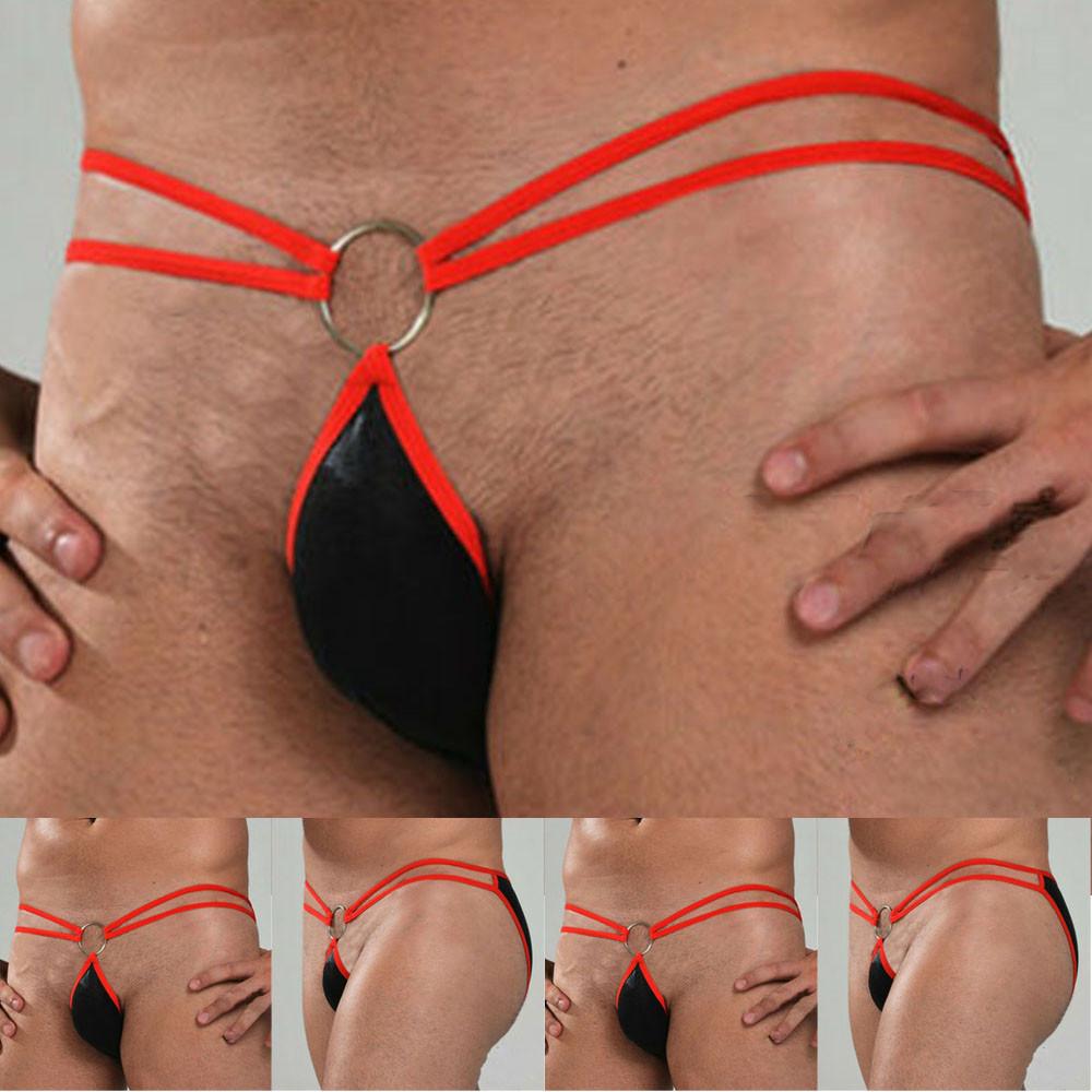 Mesh Men Underwear Panties See Through G-String Gay