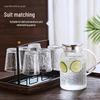 Versatile Ribbed Lead-Free Glass Tumblers, 265ml, Set of 6