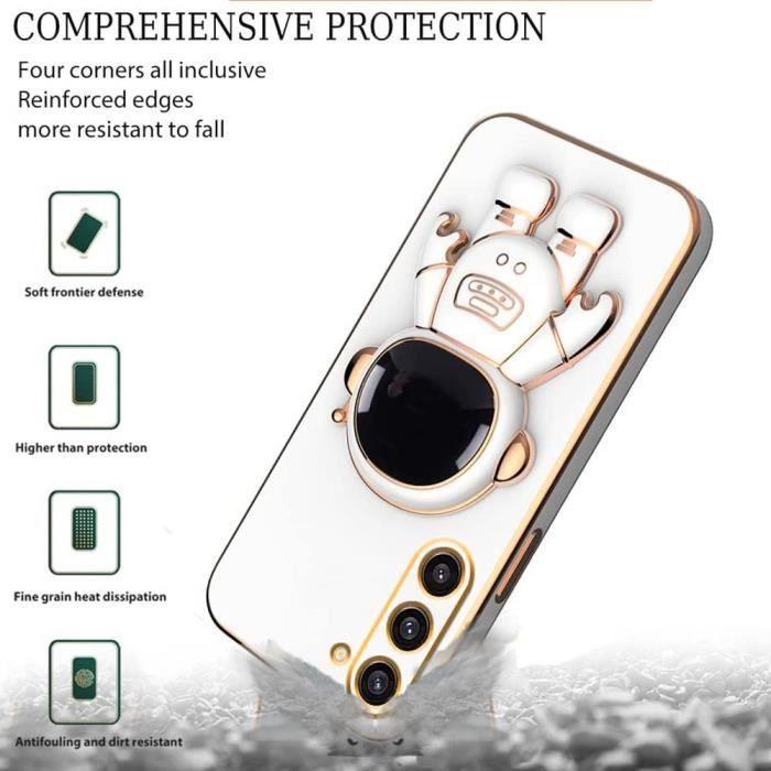 Coque - Samsung - Galaxy A25 5G - Protection Antichoc - Support Intégré - Astronaute 3D