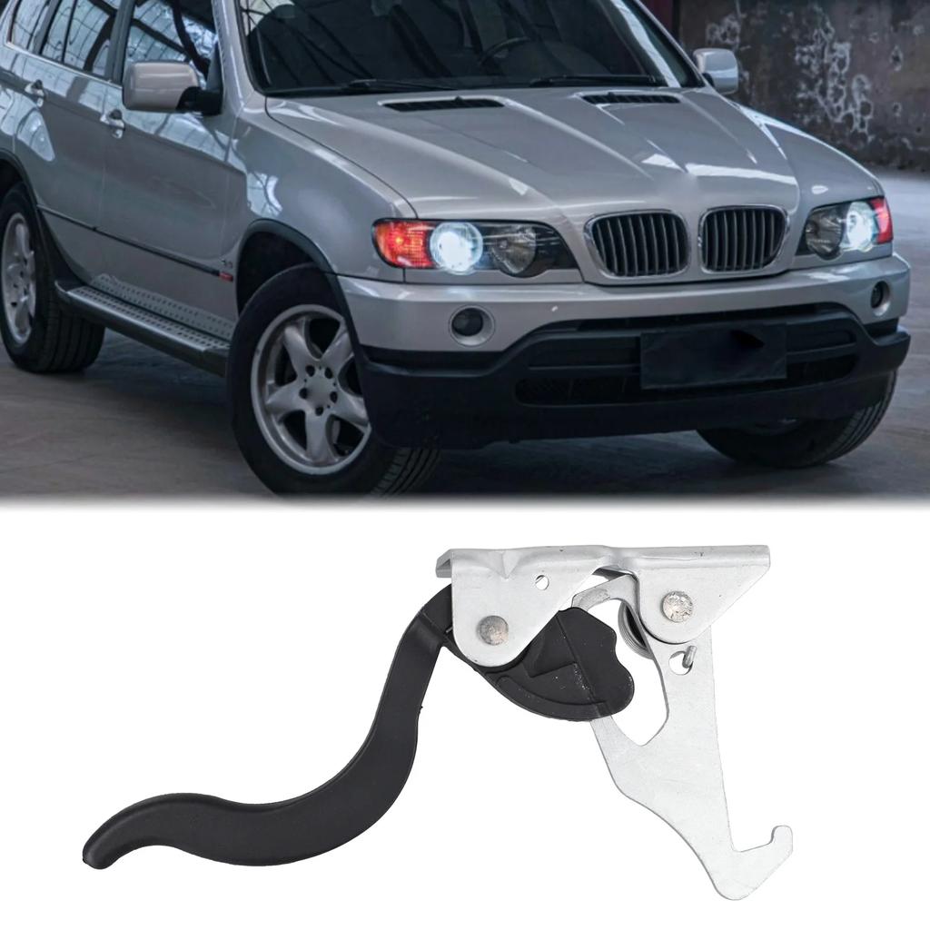 For BMW Hood Latch 51238402552 Hood Safety Catch For Vehicle Maintenance High Quality Hot Sale Replacement Useful