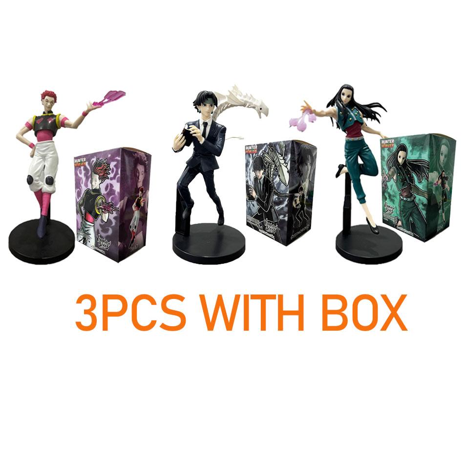Hunter X Hunter GON FREECSS Figuras de Anime Killua Zoldyck Figura de Acción Kurapika Figura Modelo Coleccionable Decoración de Habitación de Adulto Juguetes