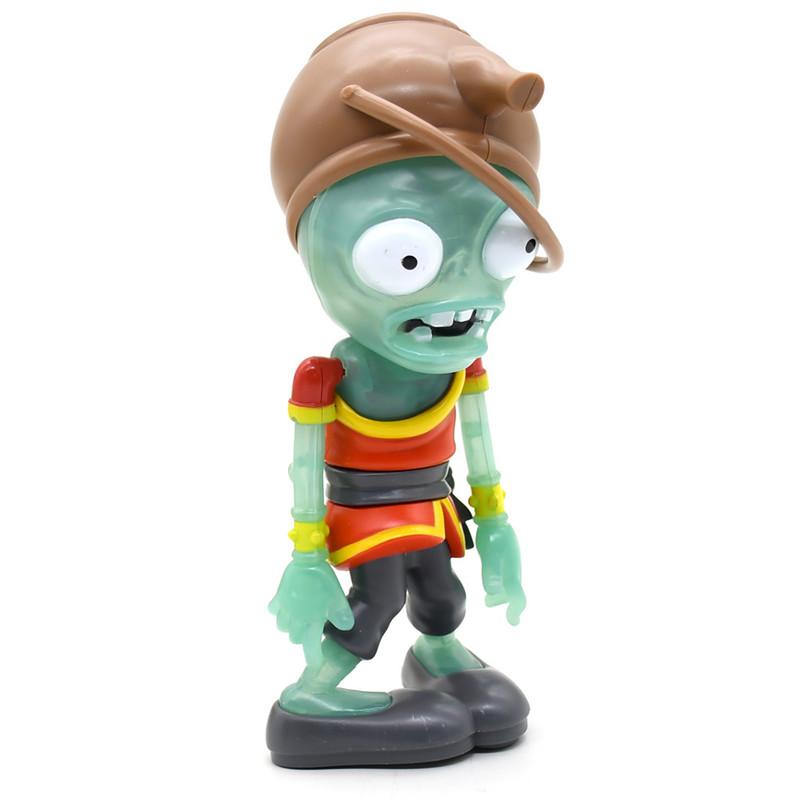 1pcs New Plants vs Zombies 2 Peashooter Coconut Cannon Genuine Game Scene Figure Ornaments Soft Silicone Birthday Gift For Kids