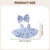 Doll Clothes Set Make Your Dolls Cute Costumes for 15 cm 17 Blue