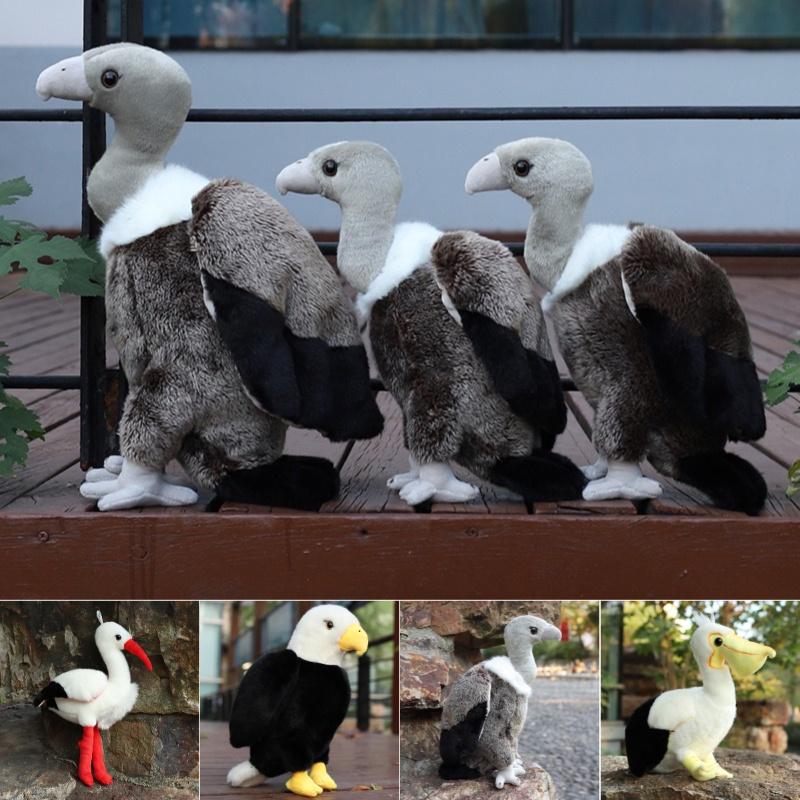 Realistic Eagle Plush Toy For Wildlife Enthusiasts 25cm/35cm/45cm