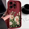 Art Oil Painting Flower Rose Case For OPPO Reno 10 Pro Plus 8T 4 5 6 7 8 Pro 7Z 8Z 6Z 4Z 5Z Realme 11 8 5G 8i GT Master Cover