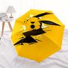 Ombrello Pieghevole Automatico Elettrico Pikachu, 8 Stecche per Uso Stagionale, Portatile per Viaggi e Attività all'Aperto a0819060