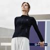 FILA Athletics Fitness Breathable Quick-Dry Ultra-Light Lightweight Casual Hooded Jacket Women jackets Dark-Blue A11W431505F-NV
