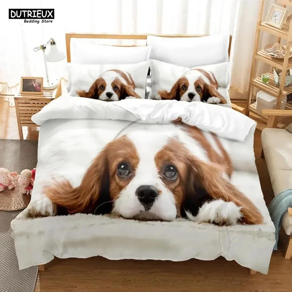 

Comforter 3D Print Smiling Angel Samoyed Cute Dogs Puppy Bedding Set Bedroom Soft Modern S Comefortable Comforter (quilt)-EU Single(135*200cm)3pcs