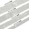 4 Rolls Self-Adhesive Crystal Rhinestone Ribbon, Diamond Bling Ribbons With 2 Mm Rhinestones Sticker For Arts Crafts Wedding