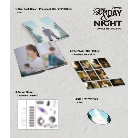 JUNHEE 1st Mini Album The First Day and Night
