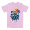 Summer Women Men Tees Film The Fantastic Four First Steps Movie T-shirt Cotton Summer Female Tshirts Unisex Streetwear Top