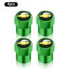 BMPQR1 4Pcs Car Styling Aluminum Metal Wheel Tire Valve Caps Stem Air Badge Covers For Chevrolet Aveo Orlando Sail Camaro Captiva Spark