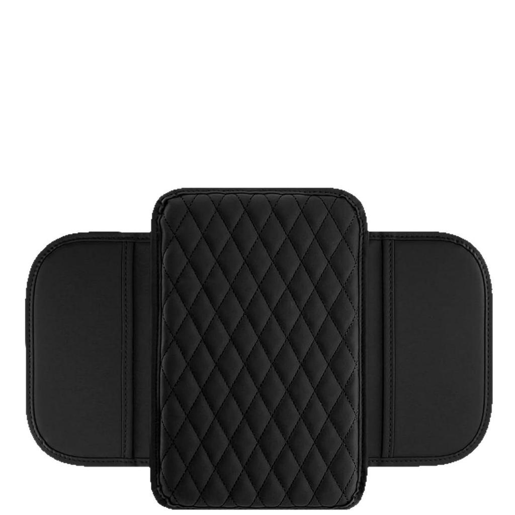 Universal Car Armrest Cover with Storage Bag – SUV/Sedan Console Protector