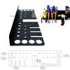 Wall Mounted Metal Tool Storage Rack Organizer - Screwdrivers Hammer Pliers Workbench Small Tool Holder for Workshop