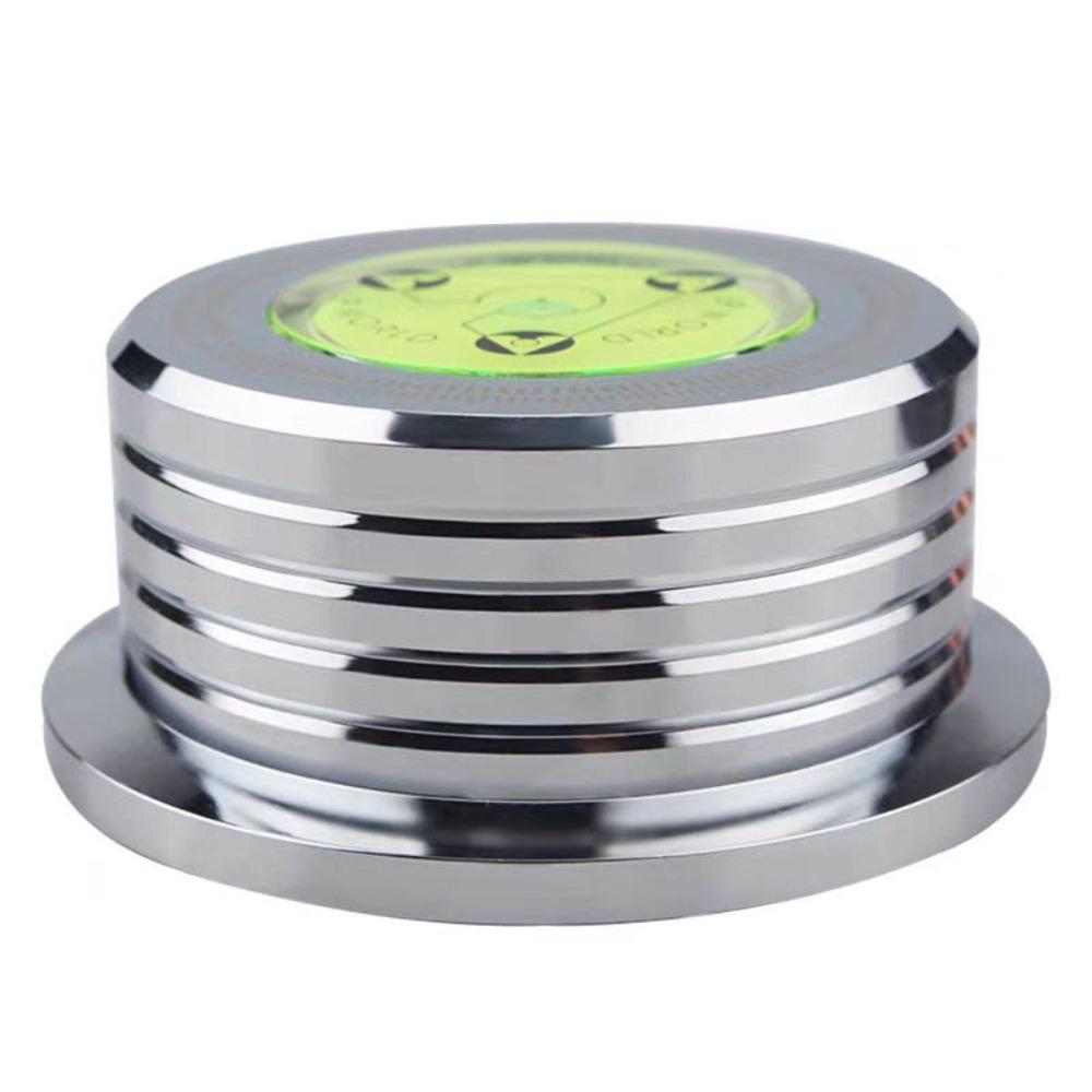 

Стабилизатор веса пластинки из сплава Пузырьковый выравниватель Стабилизатор фонодиска Прослушивание винила