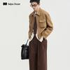 Earl Zall Men's Faux Suede 'Old Money' Lapel Jacket